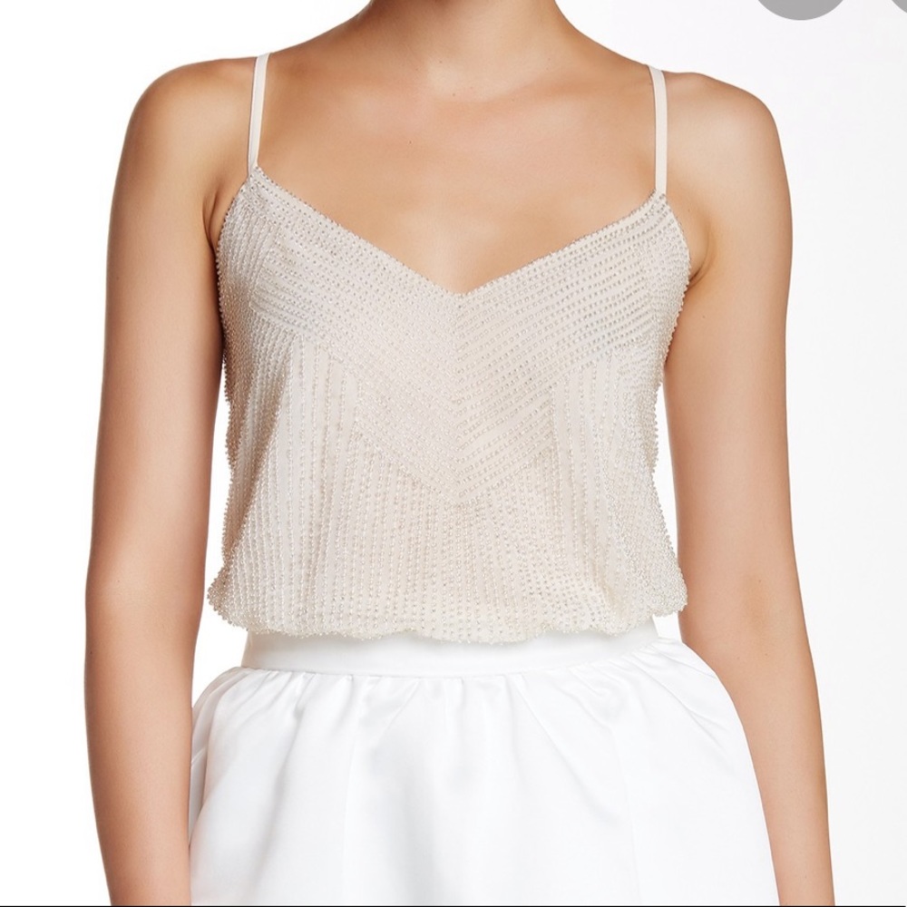 Parker Beaded & Tiered Cami